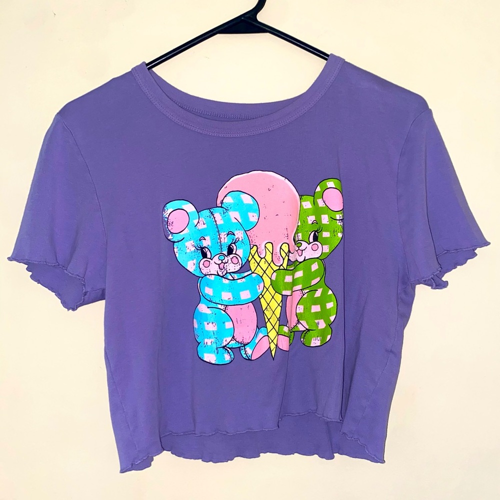 PS/LA Ice Cream Bears Graphic Short Sleeve Tee